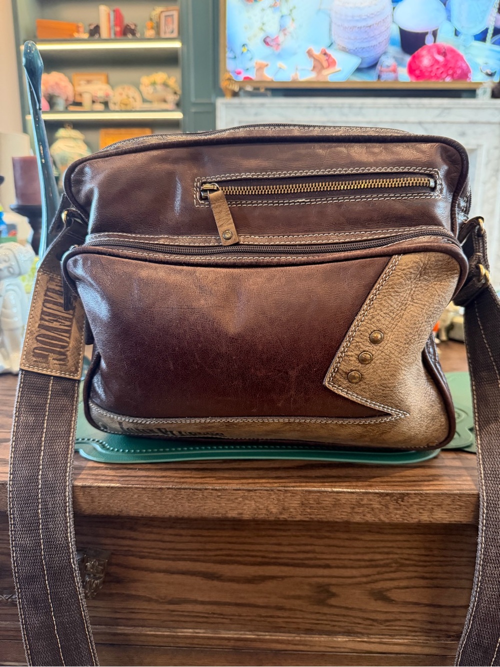 Vintage Fluevog Messenger Bag in Great Condition!